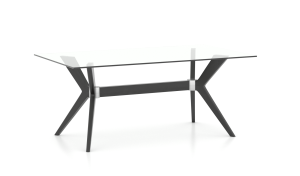 Rectangular Glass Table – Base DP