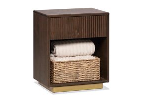 Lotus - 1 Drawer Nightstand